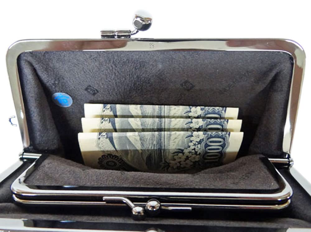 Кошелек Inden 340 Застежка Кошелек для монет 1501 Фиолетовая оленья кожа x Белый лак Узор "Виноградная лоза" Высота x Ширина x Толщина Внутреннее отделение Закрытие сумки Кошелек для монет