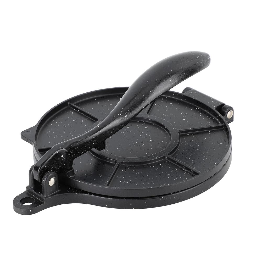 Чугунная машинка для тортильи - 10,4x7,7 дюйма Электрический пресс для роти и тортильи, пресс для мучных тортилий, многофункциональный пресс для тортильи для оберток для пельменей