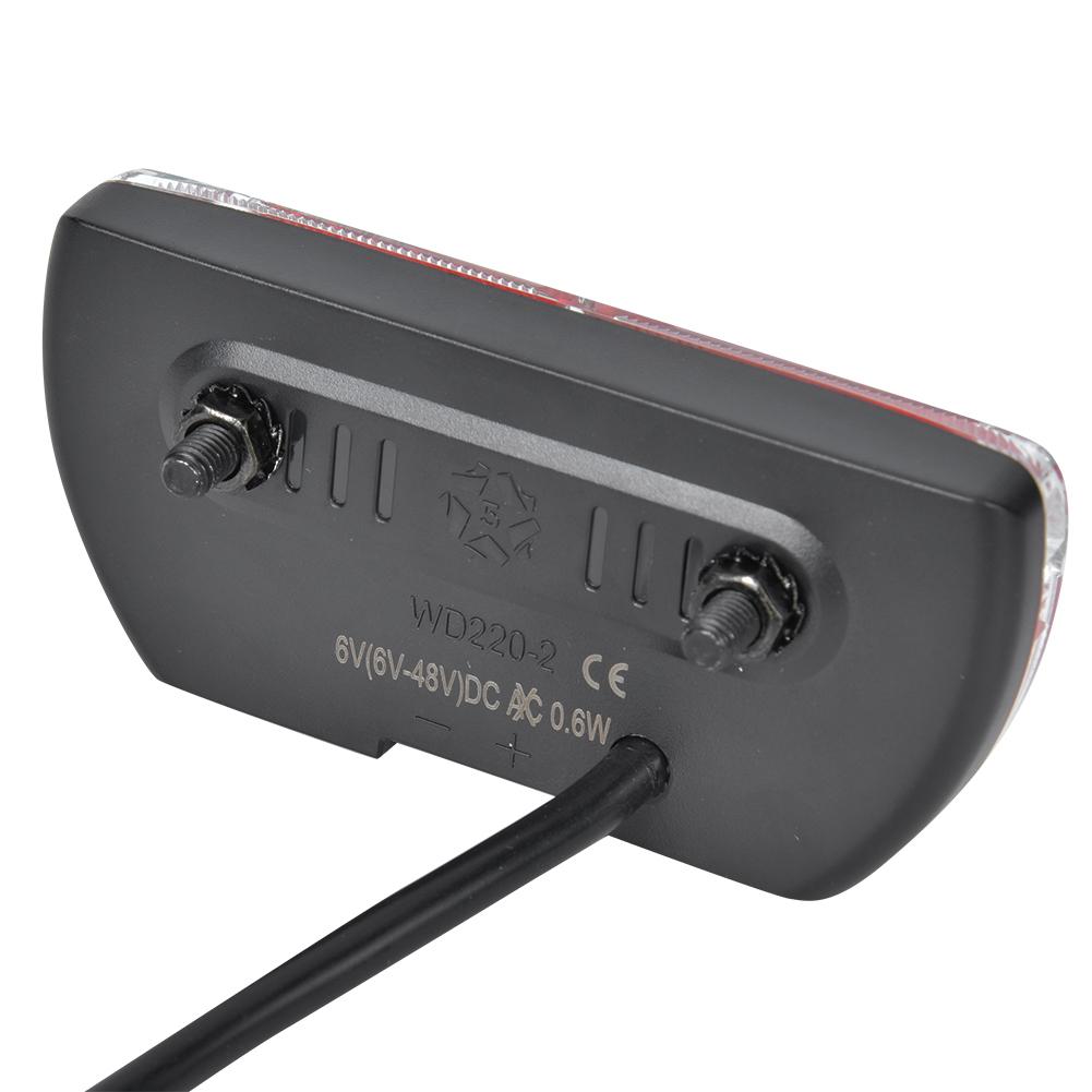 Аксессуар для электровелосипеда Светодиодный указатель поворота Задний фонарь Стоп-сигнал 12?48В Универсальный