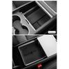 For Tesla Model Y Juniper 2025 Model 3 Highland Central Control Storage Box Armrest Box Storage Organizer Tray Car Accessories