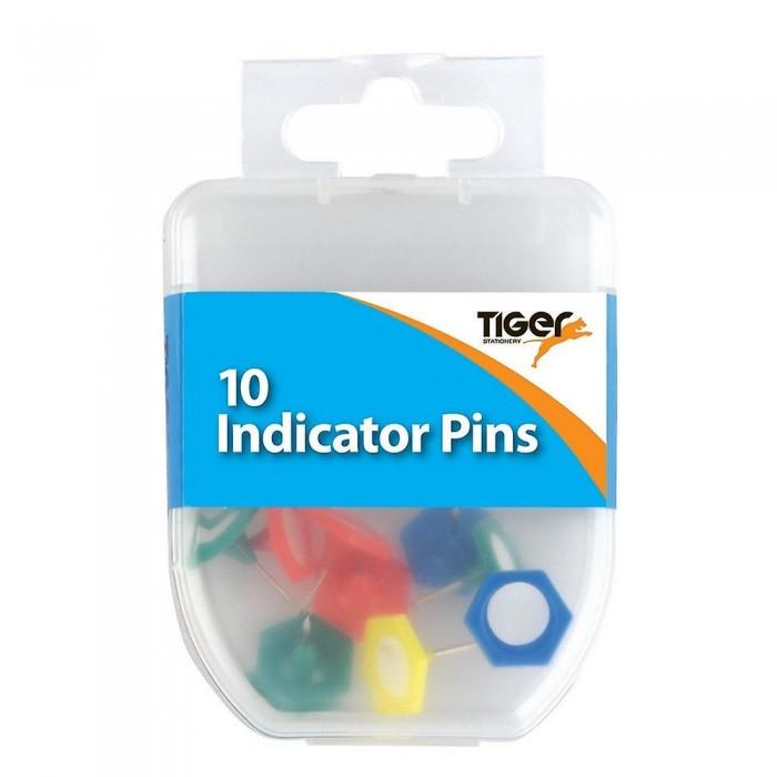 Tiger Essential Contrast Indicator Pins (Pack of 10)