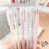 6pcs Glue Pen Candy Color Quick-dry Dot Glue Sticks High Viscosity Dispensing Pen Cute Paper Glue School Stationary
