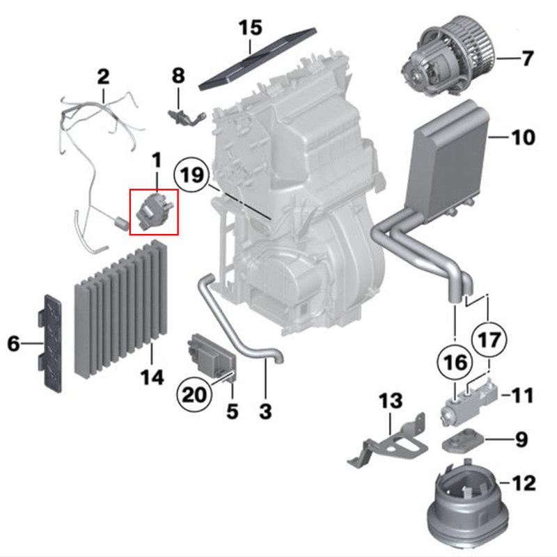 For Mercedes W204 W212 W207 W221 W218 Car Air Heater Climate Control Actuator Bracket Servo Motor For Benz C E S GLK CLS Class