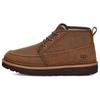 Fashionable Round Toe Lace-Up Short Boots Men Boots Brown 1130719-TLTH