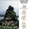 1 шт. Плед Gremlins Легкий фланелевый плед для дивана, кровати, путешествий, кемпинга, гостиной, офиса, дивана, кресла и кровати