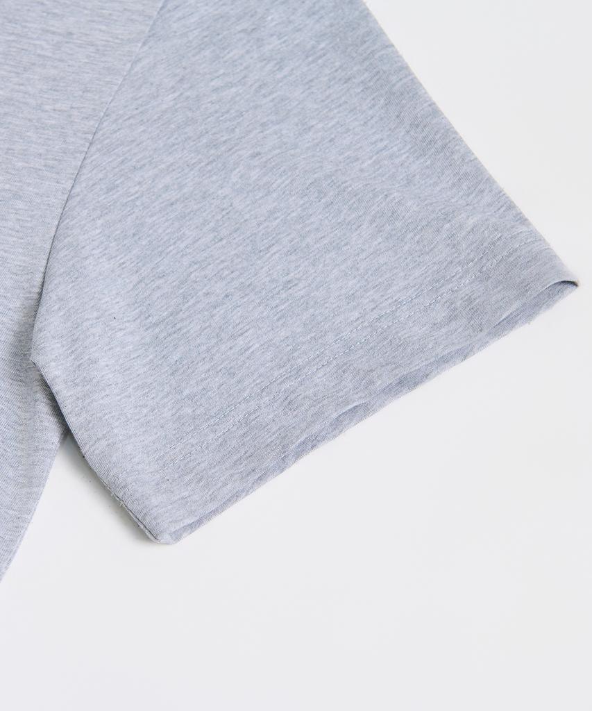 TEN PAST SEVEN Oversized T-Shirt - Gray
