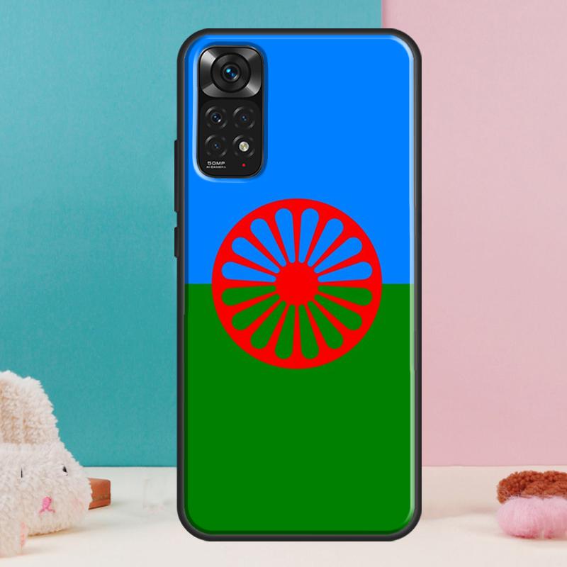 Чехол-флаг цыганский Рома для Xiaomi Redmi Note 14 12 11 9 10 13 Pro 9S 10S 11S 12S Redmi 13C 10C 12C 14C