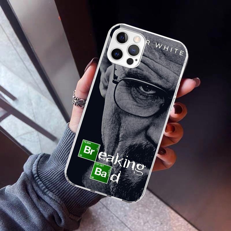 Breaking Bad WalterWhite Phone Case For iPhone 17 Air 16 15 Pro Max 14 Plus 13 Mini 12 11 Cover 7 8 SE Silicone Shell Print Fund