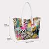 Colorful Abstract Art Tote Bag Fashion Casual Lightweight Carryall Handbag for Daily Use Shopping Outdoor