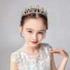 Корейский стиль Жемчужная принцесса Повязка на голову для девочек - Корона Аксессуар для волос на дни рождения, выступления и наряды для сказочных перевоплощений.