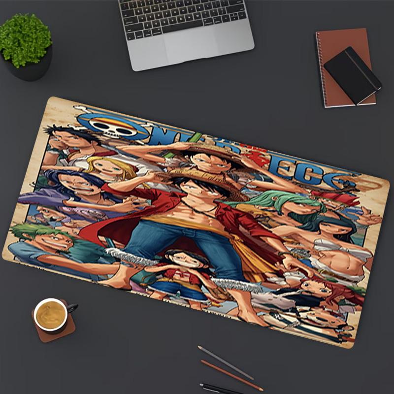 One Piece Print Mouse Pad, for Keyboard Pad Laptop PC Mat for Office Home Use, Desk Decor, Perfect Birthday Gift for Gamers