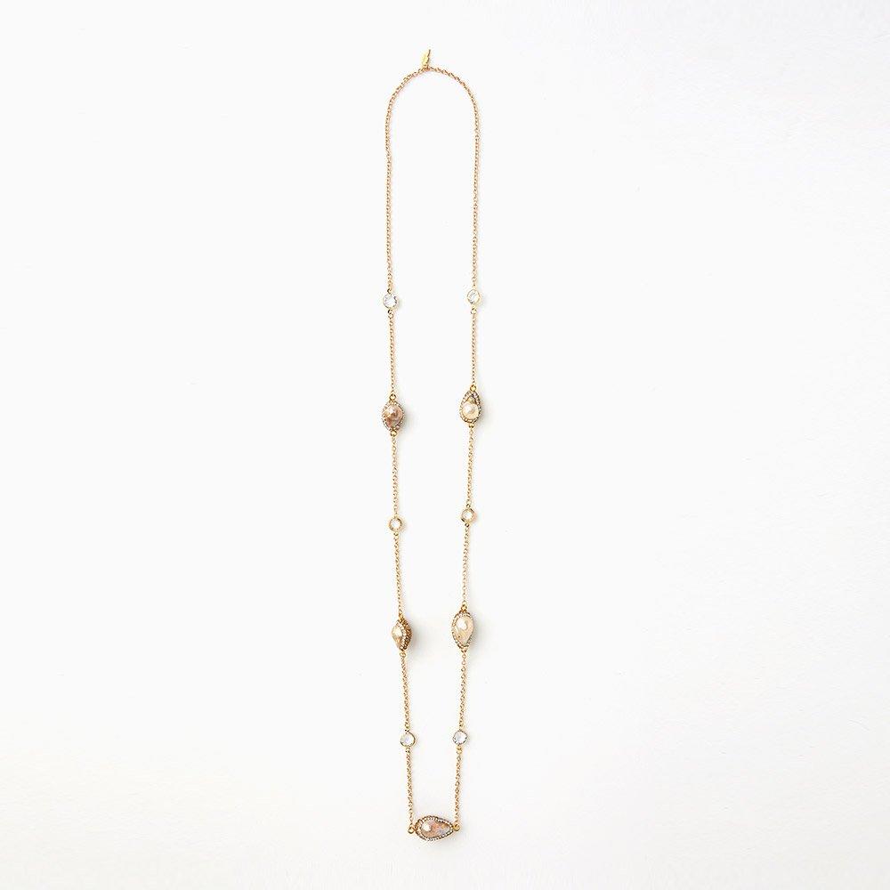 [Olivia Lauren] Жемчужная подвеска длинное ожерелье_Vycymwf7121