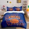 New York Knicks Bedding Set Bedding Duvet Cover Set Duvet Cover Pillowcases (1 * Duvet Cover 2 * Pillowcases, without duvet insert)