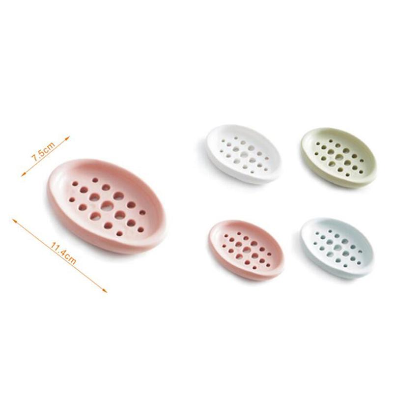 1шт силиконовый нескользящий держатель мыла мыльница ванная мыльницы сливная полка