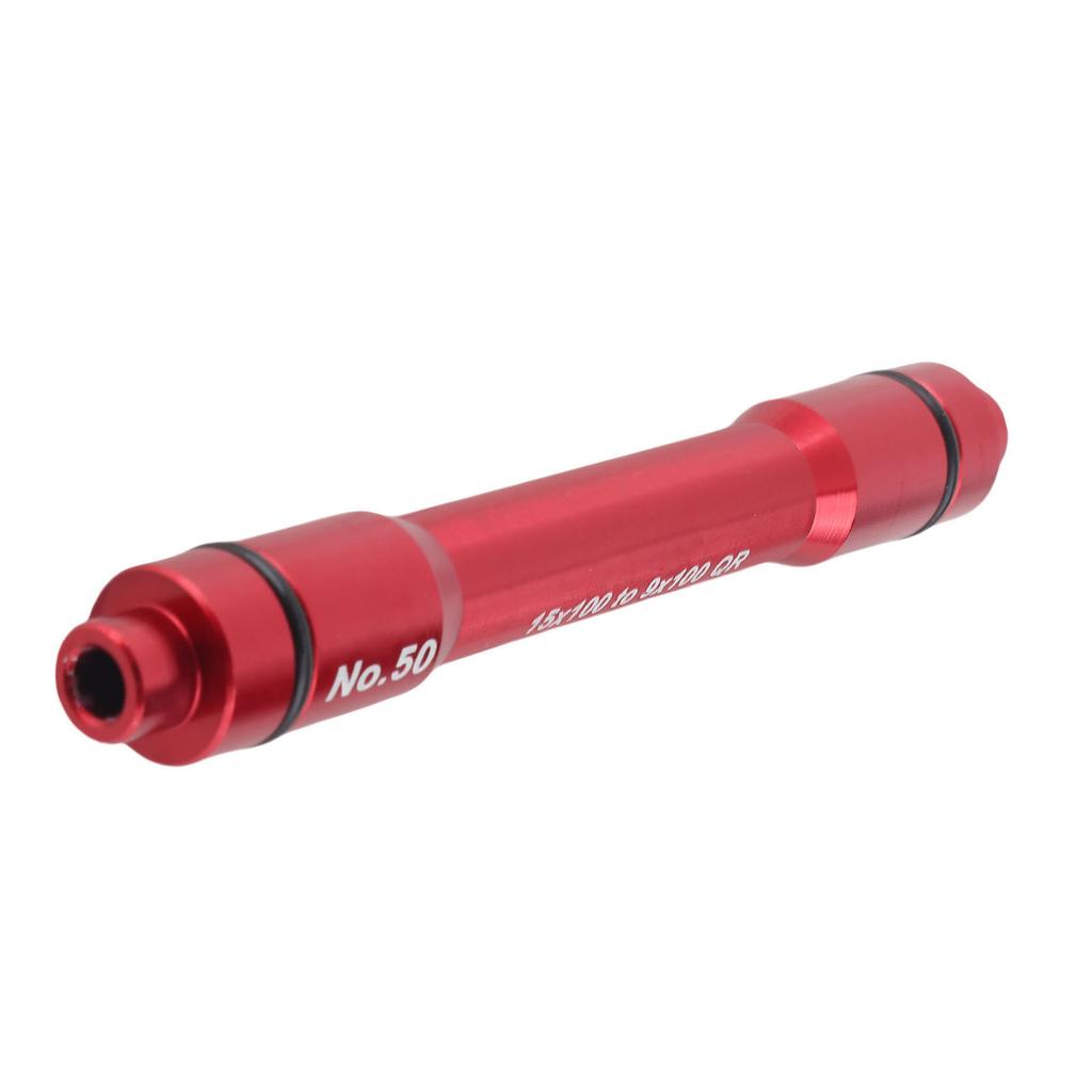 15mm Thru Axle Hub Adapter to 9mm Quick Relse Skewer for 100mm Front Wheel (Black)