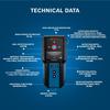 Bosch Professional Digital Detector GMS120-27 [Detects Substrates, Metals, Behind Walls, Non-Ferrous Metals, Live Wires, and Wood, Dustproof and Water