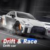 1:16 2.4G RC Drift Car with Gyro, LED Lights, Interchangeable Tires, Remote Control Car for Adults and Kids Black 1