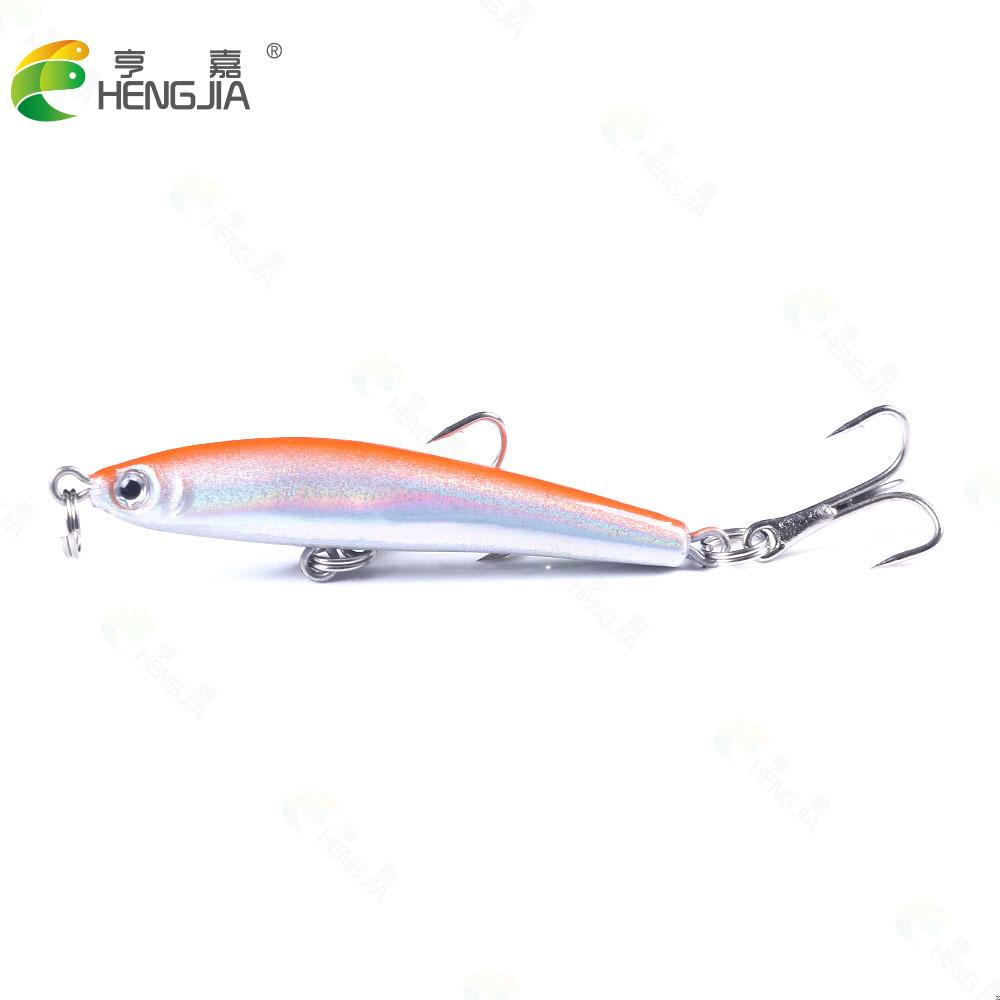 1 шт. тонущая приманка-карандаш 6 см-3,4 г-10 # рыболовные снасти для окуня, приманки, аксессуары для рыбалки, приманки для морской воды, приманка для рыбы, троллинговая приманка