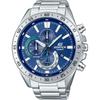 Мужские часы Casio Edifice Хронограф Синий циферблат EFV-620D-2AV Браслет из нержавеющей стали