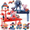Children'S Educational Toys Mini Building Block Table Ferris Wheel, Rocking Aircraft Science And Education Diy Assembly Building Block