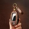 Full Leather LCD Key Cover for BMW 5 Series, 7 Series, and X3
