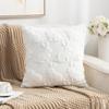 Plush Backrest Cover Warm Pillowcase Cozy Sofa Cushion Cover  Easter