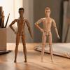 Multi-Joints Male Model White/Normal/Tan Action Figure Body 31cm Male Doll  DIY Toy
