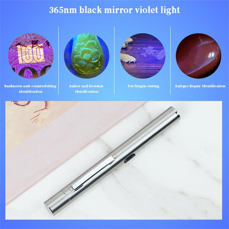 USB-светильник для кошек, 5 Вт, профессиональный, водонепроницаемый, перезаряжаемый, из нержавеющей стали, 365 УФ, от грибка для домашних животных