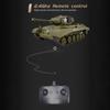 2pcs 2.4Ghz Remote Control Military Truck Remote Control Tank Remote-controlled Tank Vehicle with