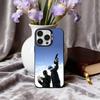 Чехол для телефона D-Daft-T P-Punk-K для iPhone17,16,15,14,13,12,11 Plus,Pro Max Черный Конфетный серебристый чехол для телефона