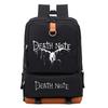 Death Note Anime Cosplay Backpack Teens Students Large Capacity School Travel Bag With Character Print