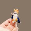 Prince Cartoon Kitten Brooch Men And Women Cute Enamel Exquisite Corsage Personality Pin Clothes With Accessories