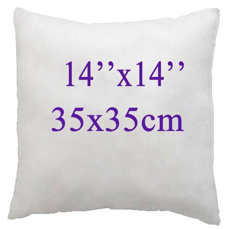 Luxurious Polyester Hollowfiber Cushion Inner Pads With White Cover For Ultimate Comfort