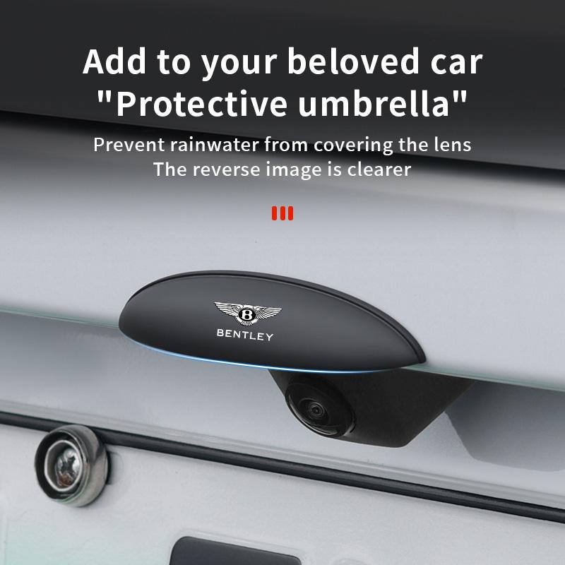 Car Rearview Camera Rain Cover Silicone Weatherproof Protector For Bentley Continental GT MULLINER Bentayga Flying Hurtling Spur HS1