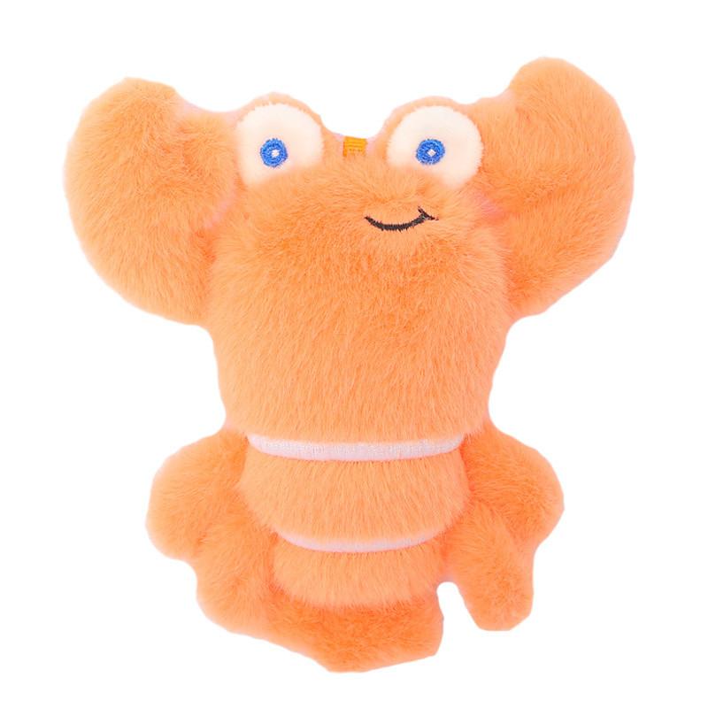 Восхитительный ассортимент плюшевых брелоков в виде морских животных, доступных в нескольких забавных цветах