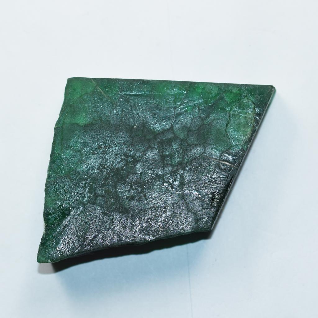Colombian Natural Green Emerald Uncut Rough 601.5 Ct CERTIFIED Loose Gemstone