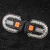 Bike Turn Signal Lights Rechargeable Led Turn Rear Lights Waterproof Bike Warning Lamps with Remote Control for Night