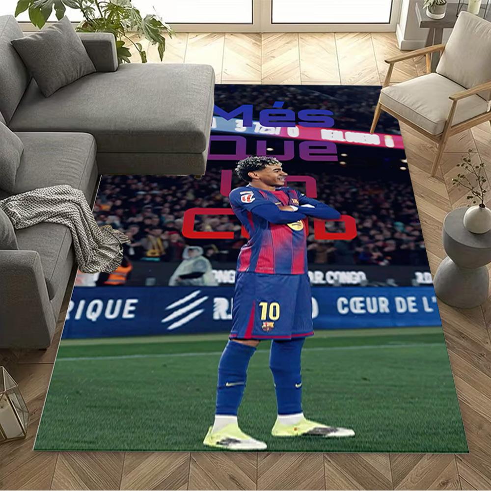 Lamine Yamal's Passion Game Carpet Perfect for Kitchen Dormitory Playrooms Game Room Antislip Carpet Office home decor Perfect Gift for Friends & Fami