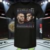 2026 Лето UFC Ислам Махачев 322 Боевая Графическая Футболка Женская Спортивная Хлопковая С Коротким Рукавом Свободная Повседневная Рубашка для Фитнеса Унисекс