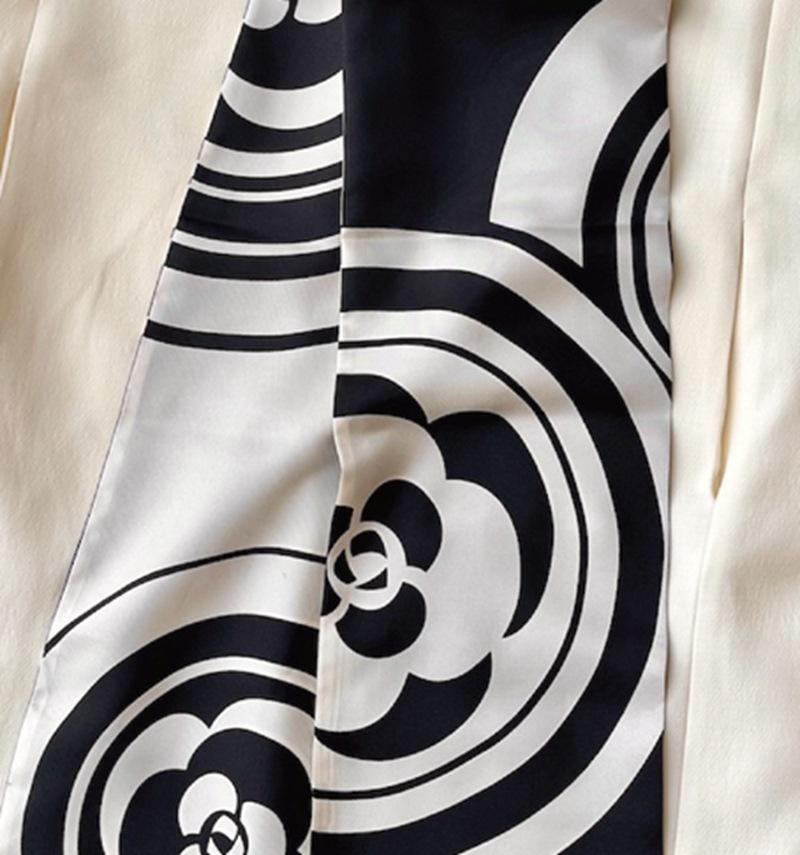 Tick Story, Silk Mulberry Silk Scarf Light Luxury Birthday New Year'S Gift Mother Autumn And Winter Long Silk Scarf Streamer Scarf