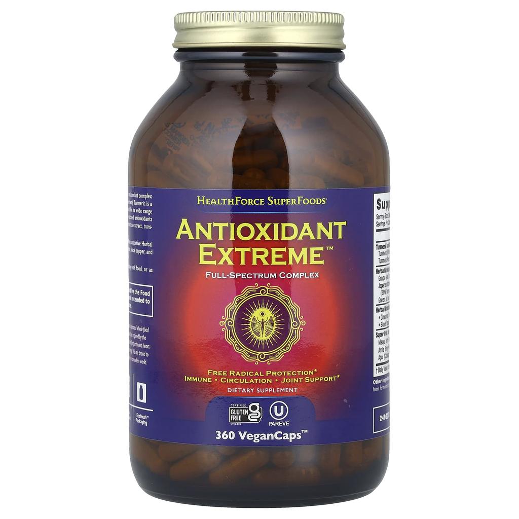 Antioxidant Extreme, Version 9, 360 Vegetable Capsules