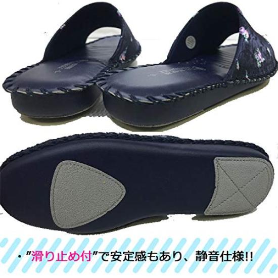 Анютины глазки Цветочные Милые Комнатные Синтетические Открытые Пантолеты Слоновая кость Женские Тапочки, Обувь, Легкие, Ручной вязки, Кожа, Темно-синий, Красный, Белый, Перед, (Размер