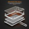 With Handle Toaster Rack Foldable Outdoor Toaster Durable Camping Stove Toaster  Camping