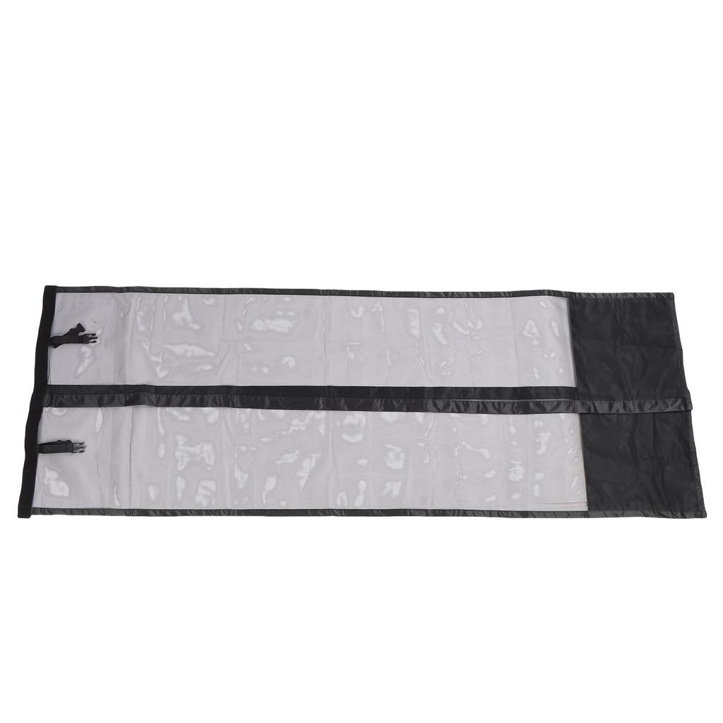 Штора на сетчатую дверь для автодома 27,56 дюйма X 78,74 дюйма Дышащая сетчатая штора-защита для двери для кемпинга, транспортного средства, туристического прицепа