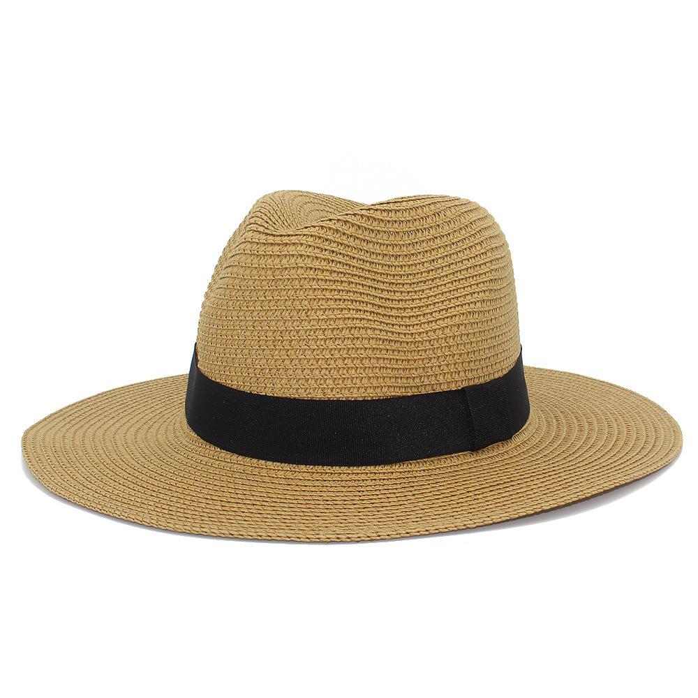 Simple and versatile sunscreen hat Spring and summer outdoor sun hat Children's hot-selling high-quality straw hat Travel sun hat