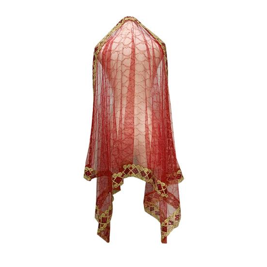 Индийский танец вуаль сетка с горячим тиснением цветы костюм реквизит взрослые дети многоразовые выступления фестивали вечеринки взрослый костюм вуаль