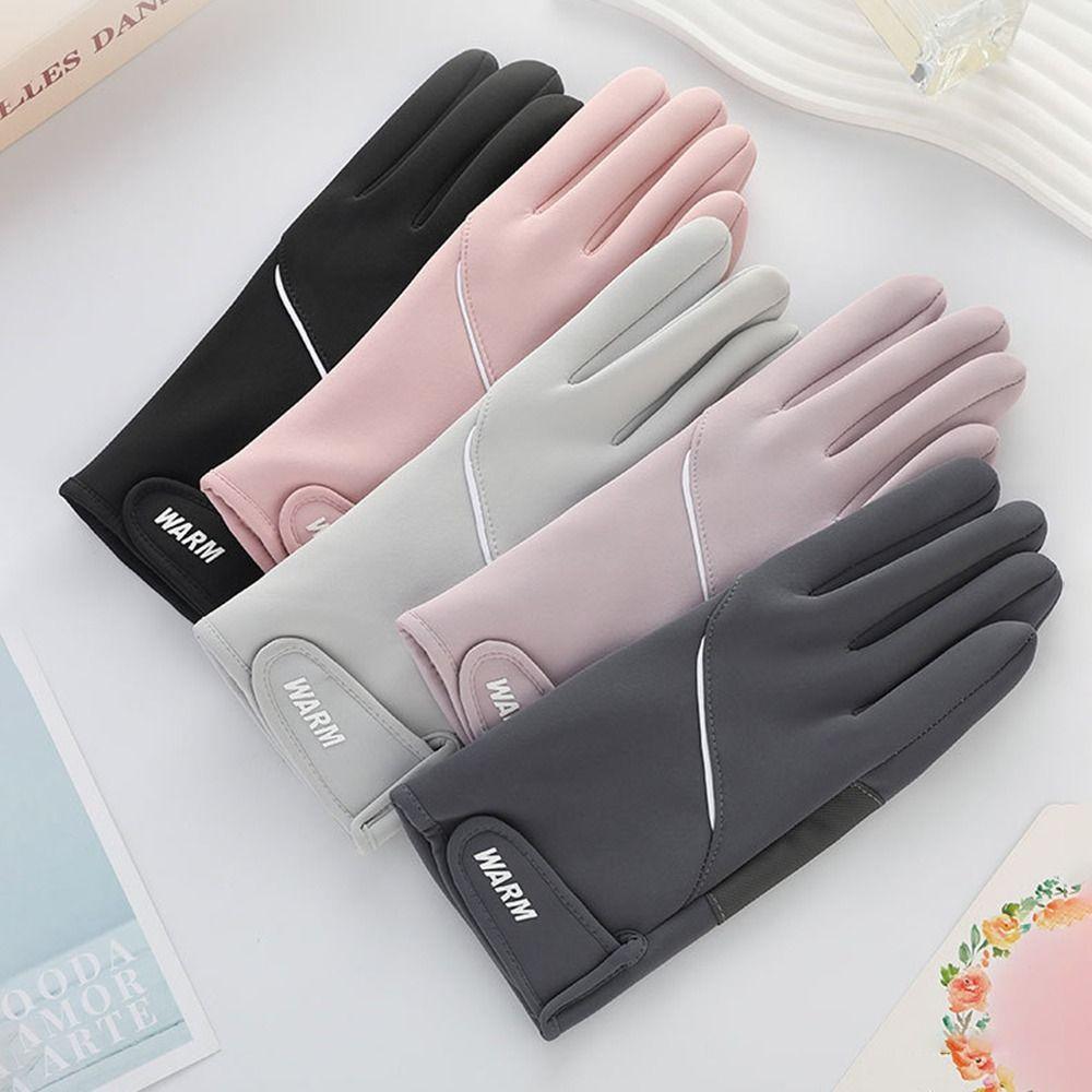 Ветрозащитные женские зимние перчатки, морозостойкие, для улицы, для бега, лыжные, для альпинизма