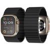 Новый Ультраширокий Магнитный Кожаный Ремешок-Петля Для Apple Watch Series Ultra 11/10/9/8/7/6/5/4 42мм 44мм 45мм 46мм
