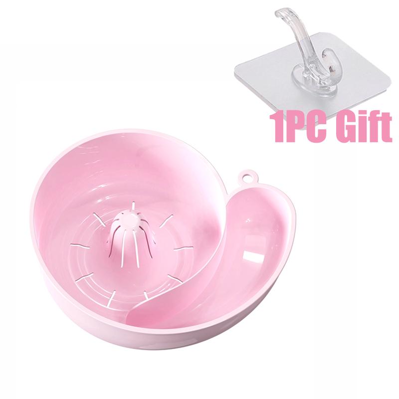 Новая корзина для слива фруктов в форме улитки, многоразовая кухонная миска для мытья овощей, многофункциональные инструменты для автоматической ротации и очистки