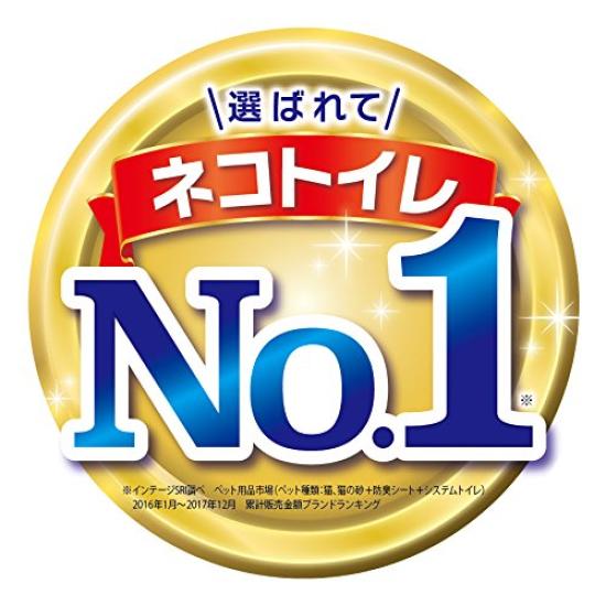 Простыни Deo Toilet на 1 неделю для нескольких кошек, 8 простыней x 4 шт., дезодорирующие/антибактериальные